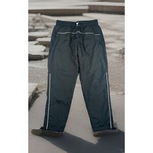 Under Armour Project Rock Brahma Pants Womens S Black White‎ Mesh Lined Tapered